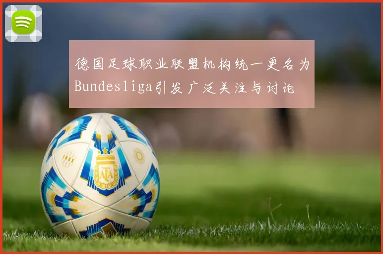 德国足球职业联盟机构统一更名为Bundesliga引发广泛关注与讨论